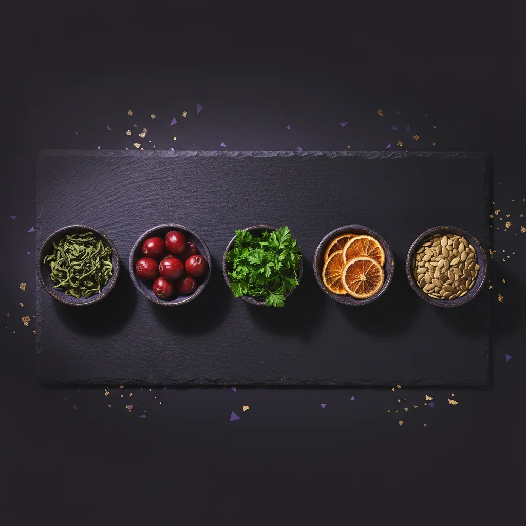 Botanische ingrediënten voor voedingssupplement met groene thee en guaraná